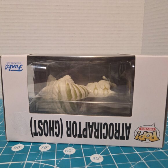 Funko POP Movies Jurassic Park Dominion Atrociraptor Ghost 1205 Vinyl Figure - Picture 6 of 6